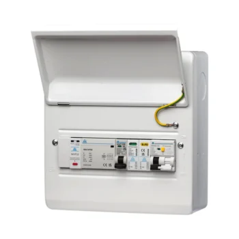 WCED WMEPME08/SP/C40 PME Fault Detection Unit 8 Mod c/w C40 RCBO /4P63A Contactor SPD & PME Relays