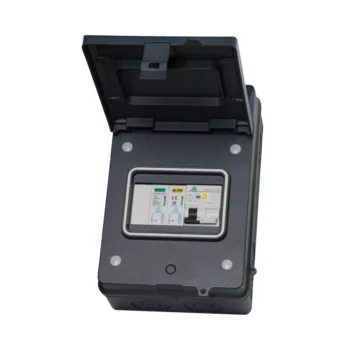 IP65 Metal A Type 32A C Curve RCBO EV Protection Unit Plus Surge Protection