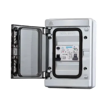 WCED WPEVKIT63-EC IP65 EV Consumer Unit with B Type 40A RCD and C40 MCB