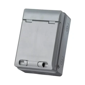 WCED WPGU04/620 Plastic IP65 Garage Consumer Unit - 63A Type A RCD 6A/20A B MCBs 2