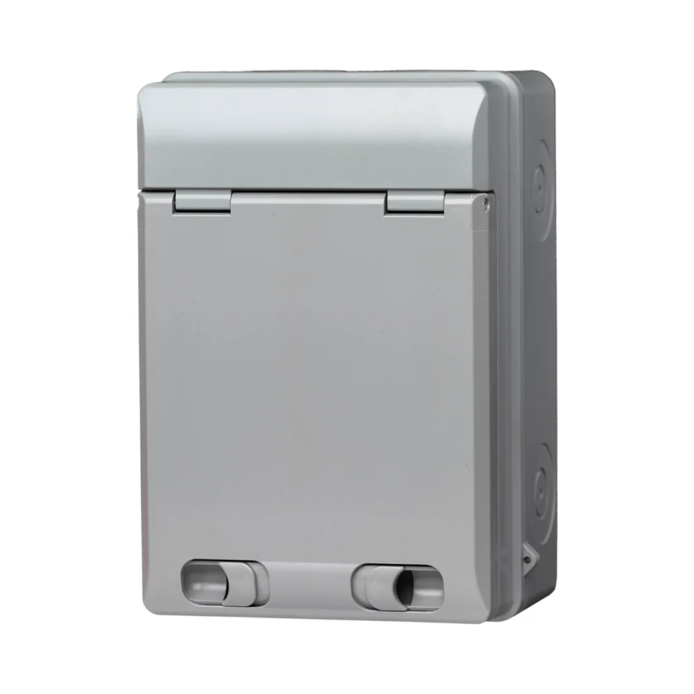 IP65 EV Consumer Unit with Type A DP C40 RCBO and SPD 3 IP65 EV Consumer Unit with Type A DP C40 RCBO and SPD 3