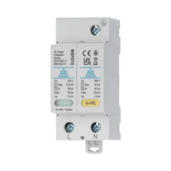 WCED WSPDTE-2 2 Pole 2 Module Type 1 SPD Surge Protection Device