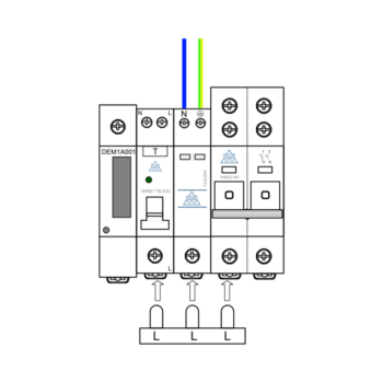 WSRC532BSP Single Phase Electric Meter in Metal Enclosure