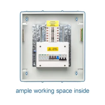 WCED WTPN24-125 24 Way TPN 3 Phase and Neutral Distribution Board with SPD