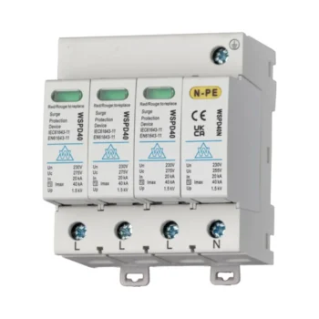 WCED Whitecliffe WME3P40SP 20kA/40kA 3P+N Type 2 SPD Surge Protection with Metal Enclosure