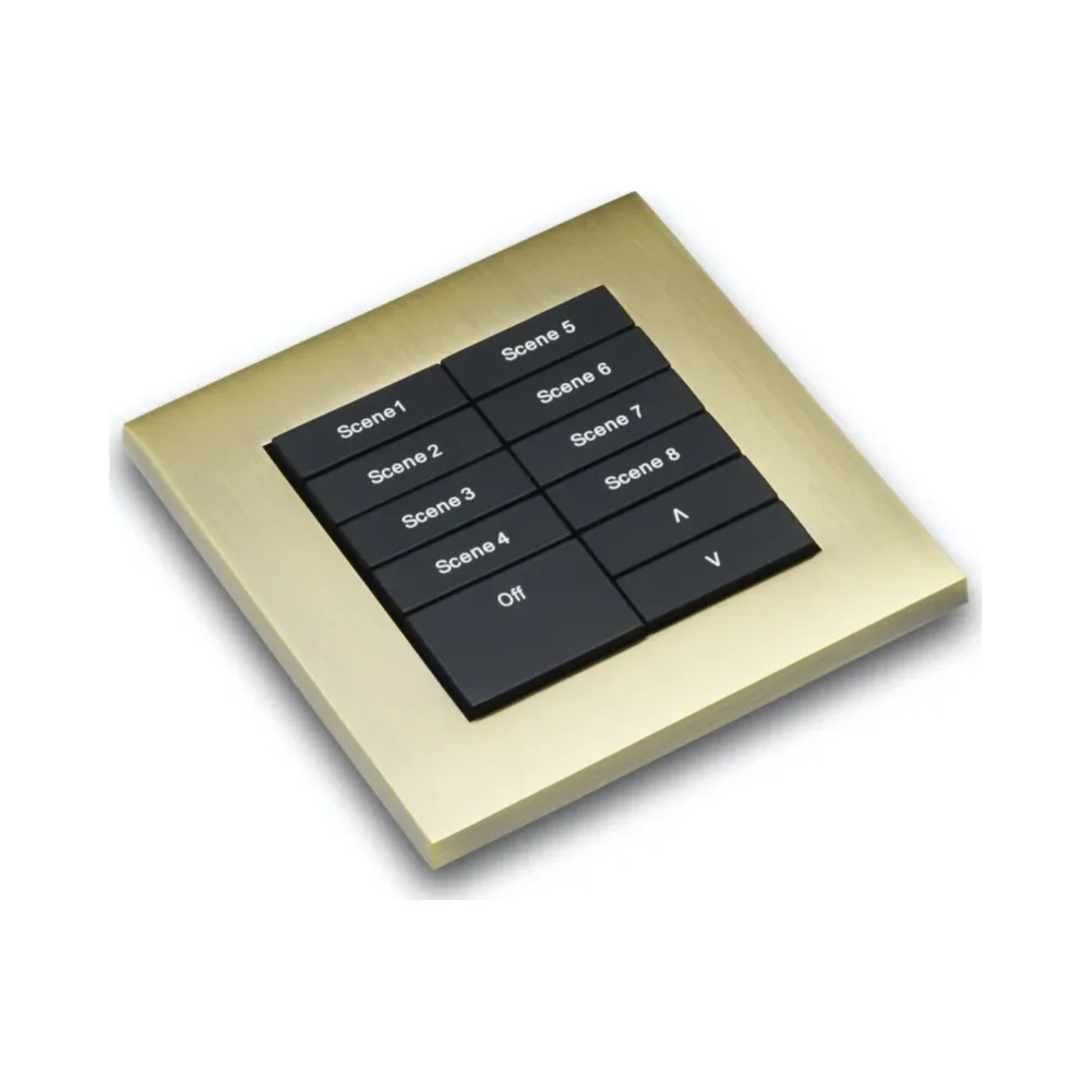 Rako Wired Modular Control Module - WK-MOD-103 - Black Buttons 2 RAKO WK-MOD-103-B Rako Wired Modular Control Module - WK-MOD-103 - Black Buttons 2