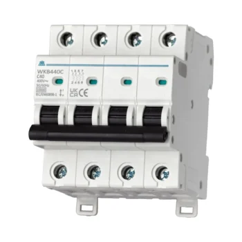 WCED WKB432B WCED 4 Pole 32A B Curve 10 kA MCB 1
