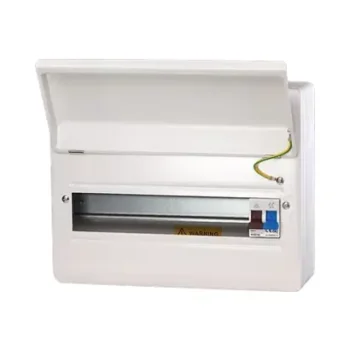 WCED WME04/MS100 WCED 2 Way Main Switch Consumer Unit 1