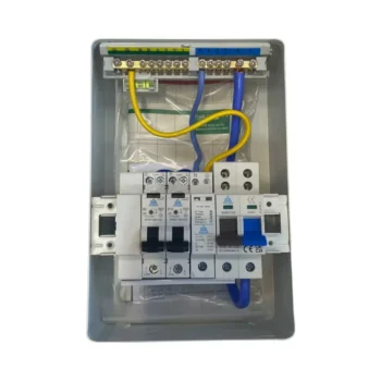 WCED 3 Way Garage Metal SPD Consumer Unit with 6/16A RCBOs 2