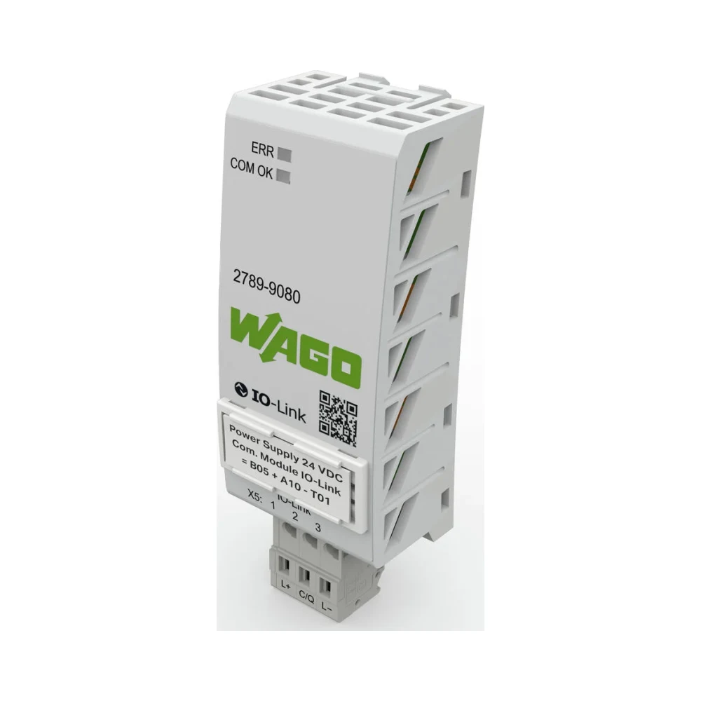 Wago 2789-9080 Communication Module; IO-Link; Communication Capability 1 Wago 2789-9080 Wago 2789-9080 Communication module; IO-Link; communication capability