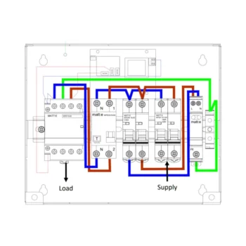 matt:e SP-R-SPD Single-Phase EV Consumer Unit with Type A RCBO & Type 2 SPD