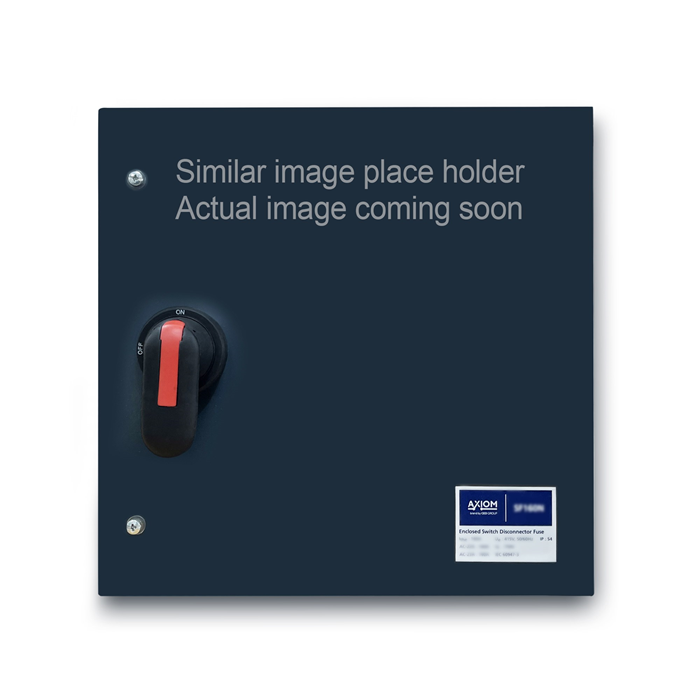 Axiom | SF32N | 32A 415V IP54 | Three Phase Switch Fuse 1 Axiom SF32N 32A 415V TPN Switch Fuse