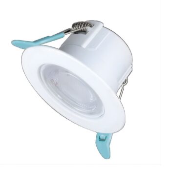 Diamond LED | FA1-8T | Fire Rated LED Downlight | 5W:8W | 3 CTT | White Bezel | 10 Pack