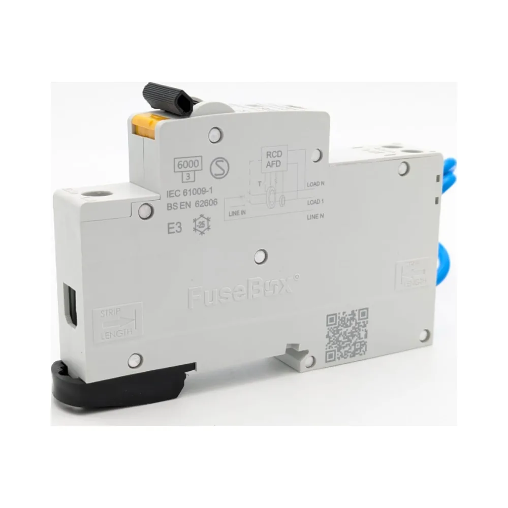 FuseBox | MAFDD061030B | 6kA | 30mA | 10A Mini AFDD 2 FuseBox | MAFDD060630B | 6kA | 30mA | 6A Mini AFDD