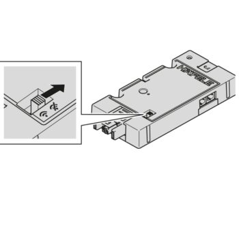 Hafele | 85000845 | Loox5 | 24V | 2-Way Connect Mesh Distributor | Monochrome 120W