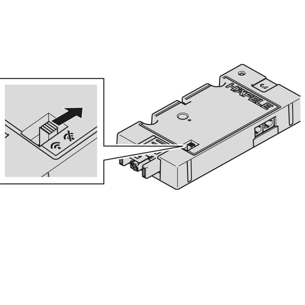 Hafele | 850.00.845 | Loox5 | 24V | 2-Way Connect Mesh Distributor | Monochrome 120W 2 Hafele | 85000845 | Loox5 | 24V | 2-Way Connect Mesh Distributor | Monochrome 120W