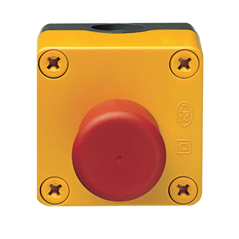 Hager | MZ530N | IP66 | External Emergency Stop Button 1 Hager MZ530N Emergency Stop Button
