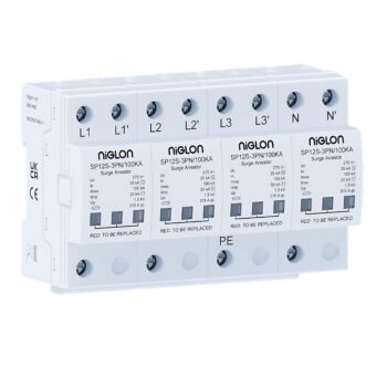 Niglon SP12S-3PN/100KA Type 1+2 SPD