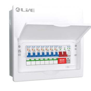 FMC10SRN/100 Flush Double Pole Busbar RCBO Consumer Unit