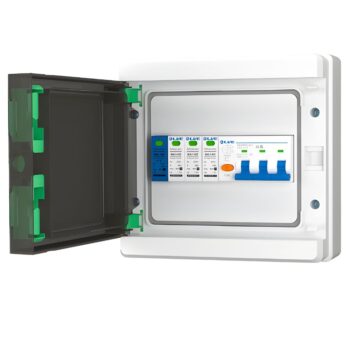 LEV840SP-P 3 Phase IP65 EV Charger Consumer Unit C Curve