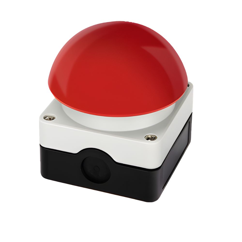 Live Electrical | PSR/R | IP65 Auto Reset Push Button Switch | Red 1NO 1NC 1 PSR/R IP65 Auto Reset Push Button Switch Red