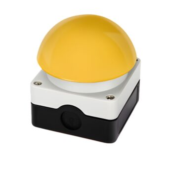 PSR/Y IP65 Auto Reset Push Button Switch Yellow