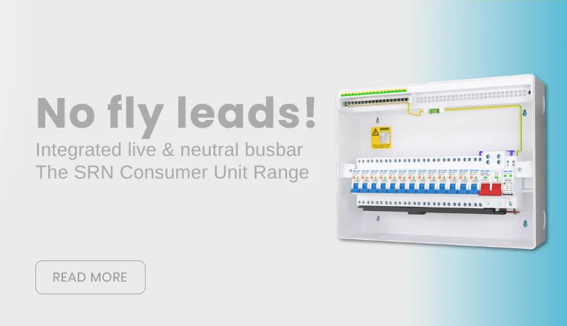 No Fly Lead Populated Consumer Units Banner