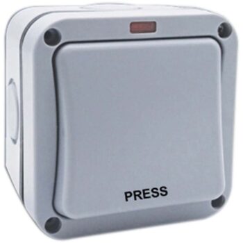 Deligo DWPL12R 1 Gang 2 Way Retractive Bell Switch
