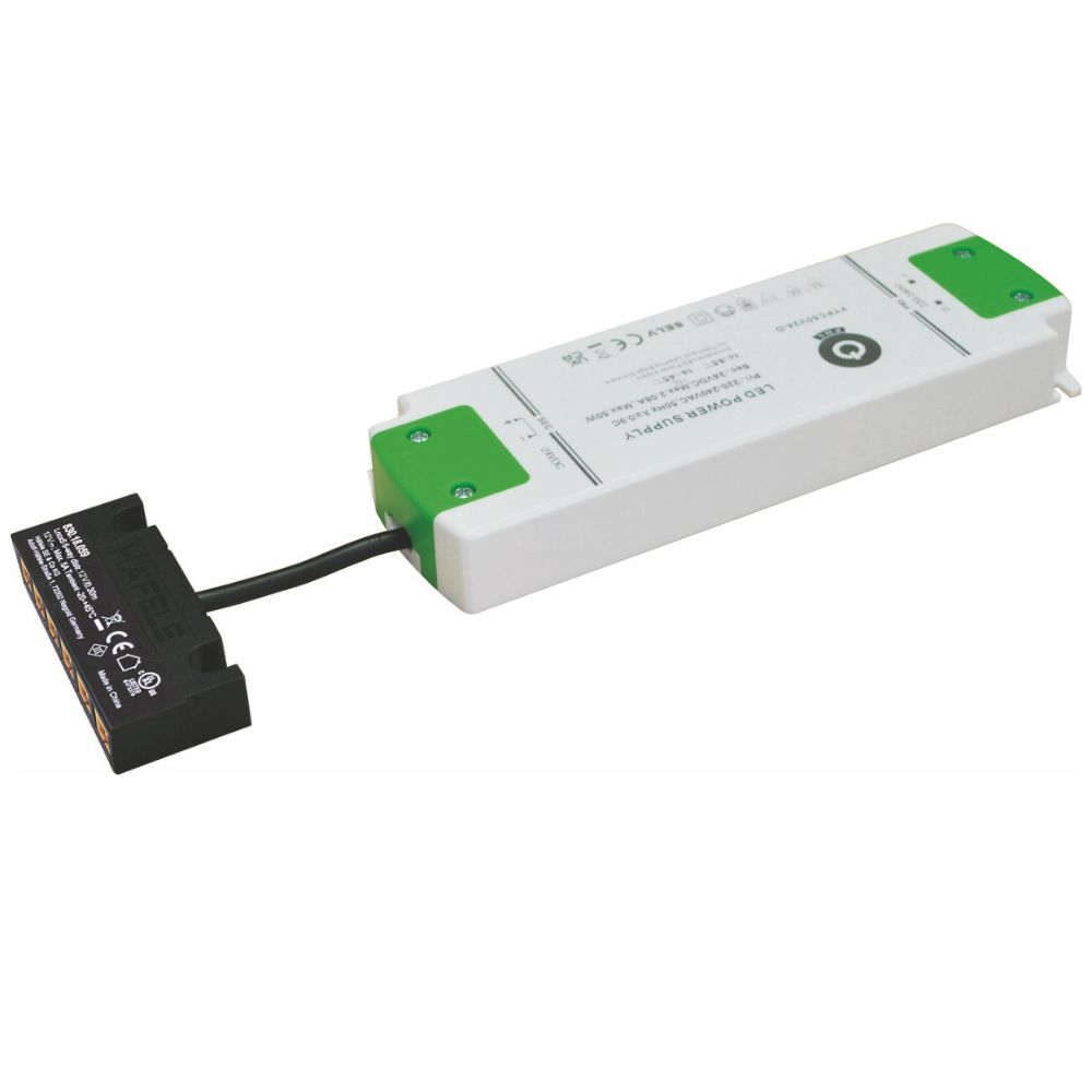 Hafele | 830.18.059 | Loox5 Compatible LED Driver | 12V 50W | Dimmable 1 Hafele 830.18.059 Loox5 Compatible LED Driver