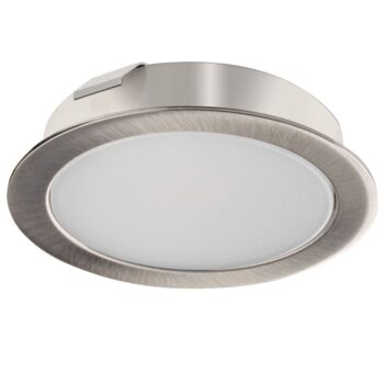 Hafele | 833.74.485 | Loox5 LED 2112 Spot Light | 12V 2.7W | Warm White | Stainless Steel