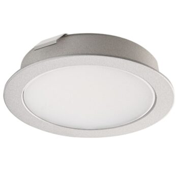 Hafele | 833.74.486 | Loox5 LED 2112 Spot Light | 12V 2.7W | Warm White | Silver
