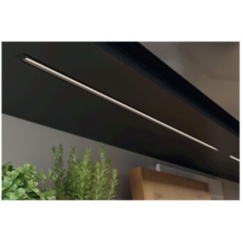 Hafele | 833.95.729 | Loox5 1106 Recessed Aluminium LED Profile | Black | 3000mm