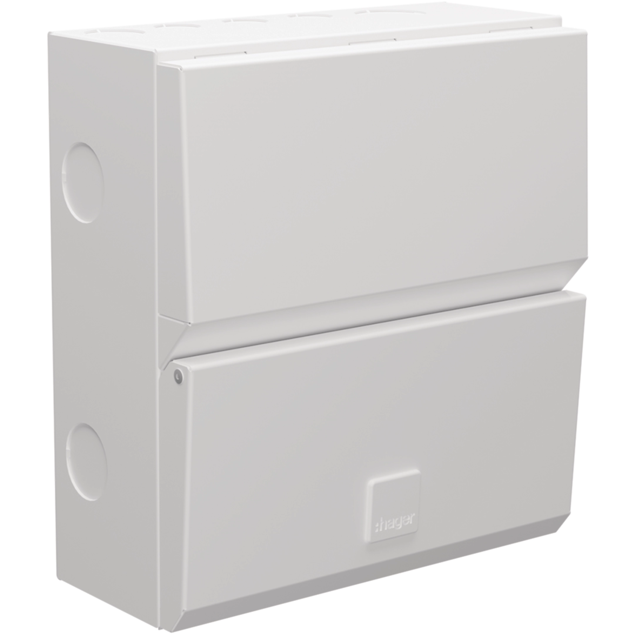 Hager | VME106 | Design Evo | 6 Way Main Switch Consumer Unit 1 Hager VME106 6 Way Consumer Unit