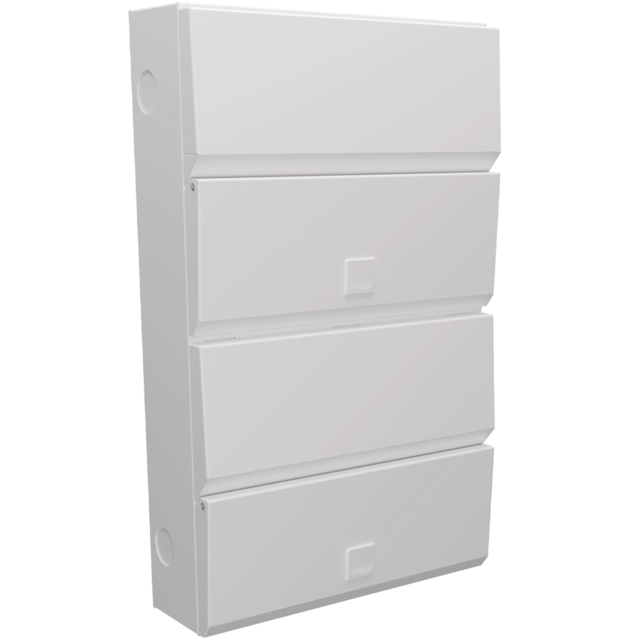 Hager | VME10910SPD | Design Evo | 9+10 Way Main Switch Consumer Unit | Double Row | Type 2 SPD 1 Hager VME10910SPD 9+10 Way Consumer Unit