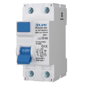 Live Electrical RDA280-300 Bi-Directional Type A RCD