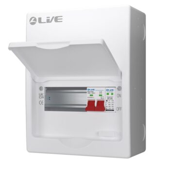 Live Electrical LSMC08S-SP SRN Consumer Unit