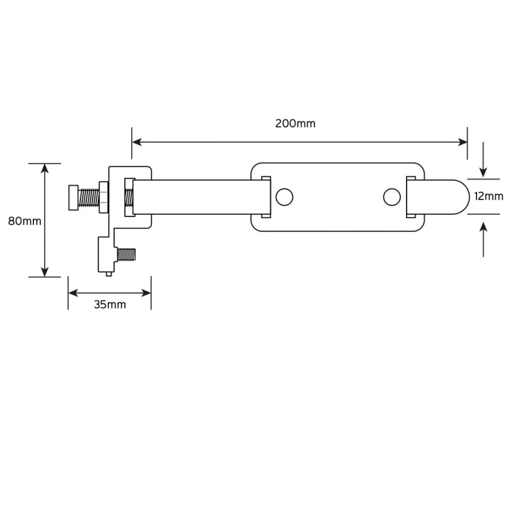 Niglon | AEC5 | Heavy Duty Earth Clamp | Dry Conditions | 12-38mm Pipe 2 Niglon | AEC5 | Heavy Duty Earth Clamp | Dry Conditions | 12-38mm Pipe