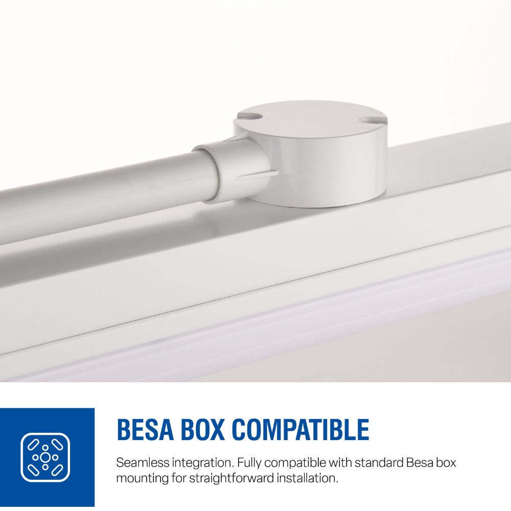 Saxby | 122343 | LinX20 | IP20 | X-Series | LED Batten | 5ft EM CCT | 27W / 36W / 46W / 54W 9 Saxby LinX20 IP20 6ft EM CCT Batten