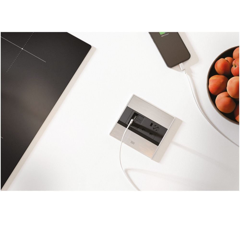 Bachmann 822.91.269 | Sense Power Outlet Strip | Hafele SKU | 13A 250V | USB-C USB-A 4 Bachmann 822.91.269 | Sense Power Outlet Strip | Hafele SKU | 13A 250V | USB-C USB-A