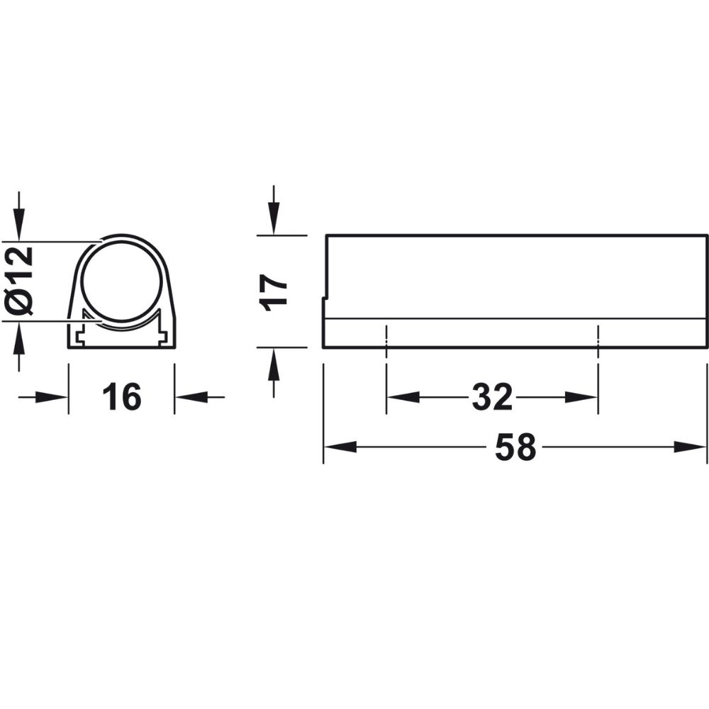 Hafele | 833.89.331 | Loox Switch Housing | Grey/Silver | 0-80mm Sensor Range 3 Hafele | 833.89.331 | Loox Switch Housing | Grey/Silver | 0-80mm Sensor Range