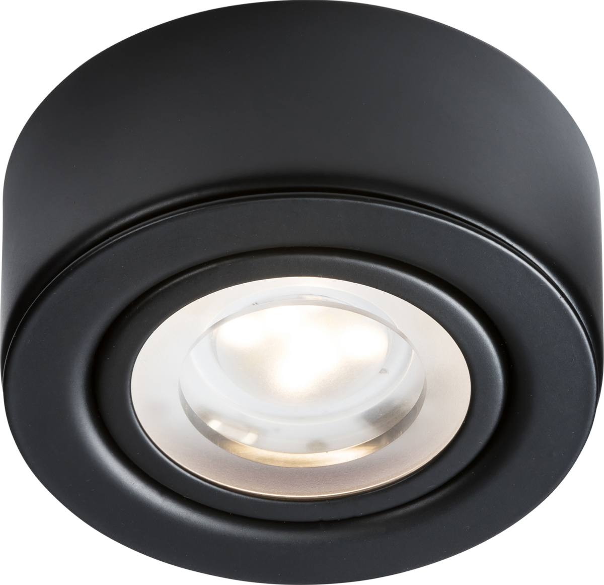 Knightsbridge | CABCTMB | 230V 2W LED Under Cabinet Light Adjustable CCT | Matt Black 1 2W Adjustable CCT Under Cabinet Light Matt Black