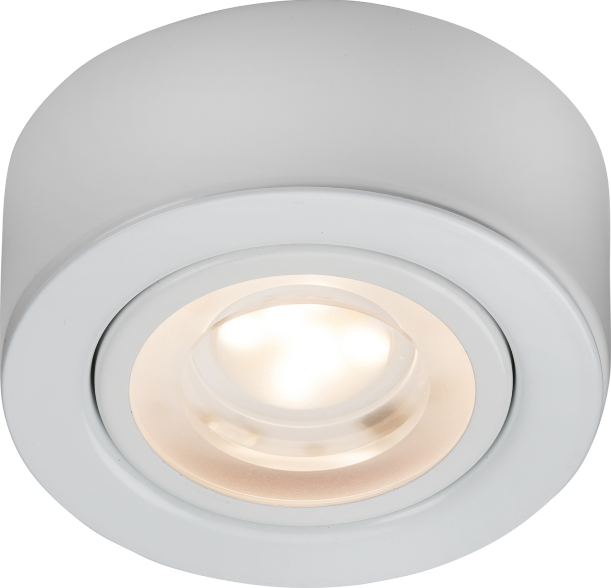 Knightsbridge | CABCTW | 230V 2W LED Under Cabinet Light Adjustable CCT | White 1 2W Adjustable CCT Under Cabinet Light White