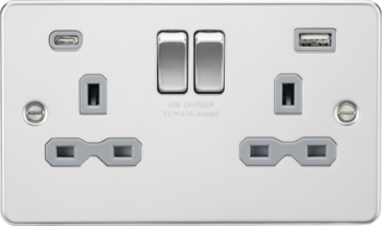 Knightsbridge FPR9940PCG USB Socket