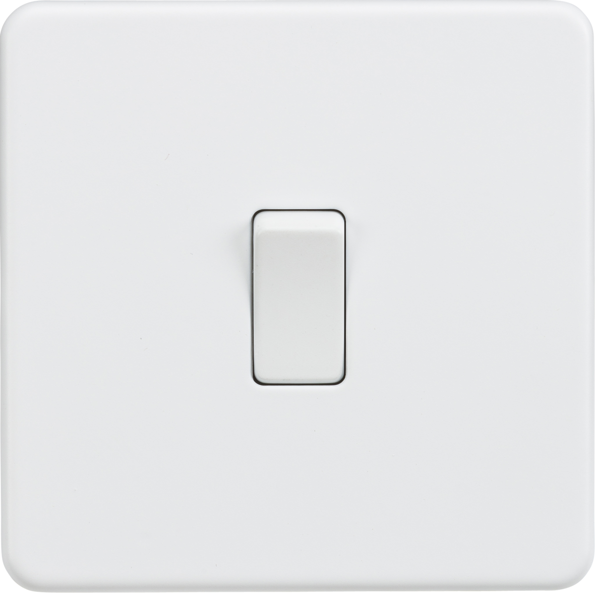Knightsbridge | SF1000DPMW | 10AX 1G DP Switch | Matt White 1 Knightsbridge SF1000DPMW 10AX DP Switch