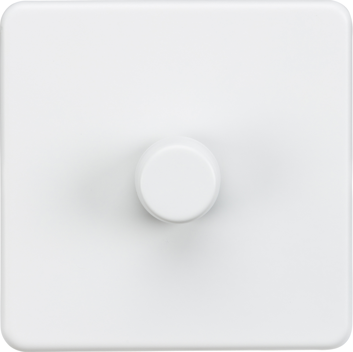 Knightsbridge | SF2191MW | 1G 2 - way 10 - 200W (5 - 150W LED) Intelligent Dimmer | Matt White 1 Knightsbridge SF2191MW Intelligent Dimmer