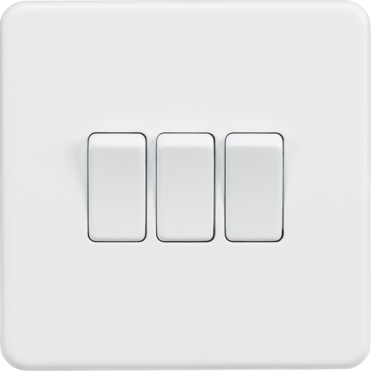 Knightsbridge | SF4000MW | 10AX 3G 2 - way Switch | Matt White 1 Knightsbridge SF4000MW 10AX Switch