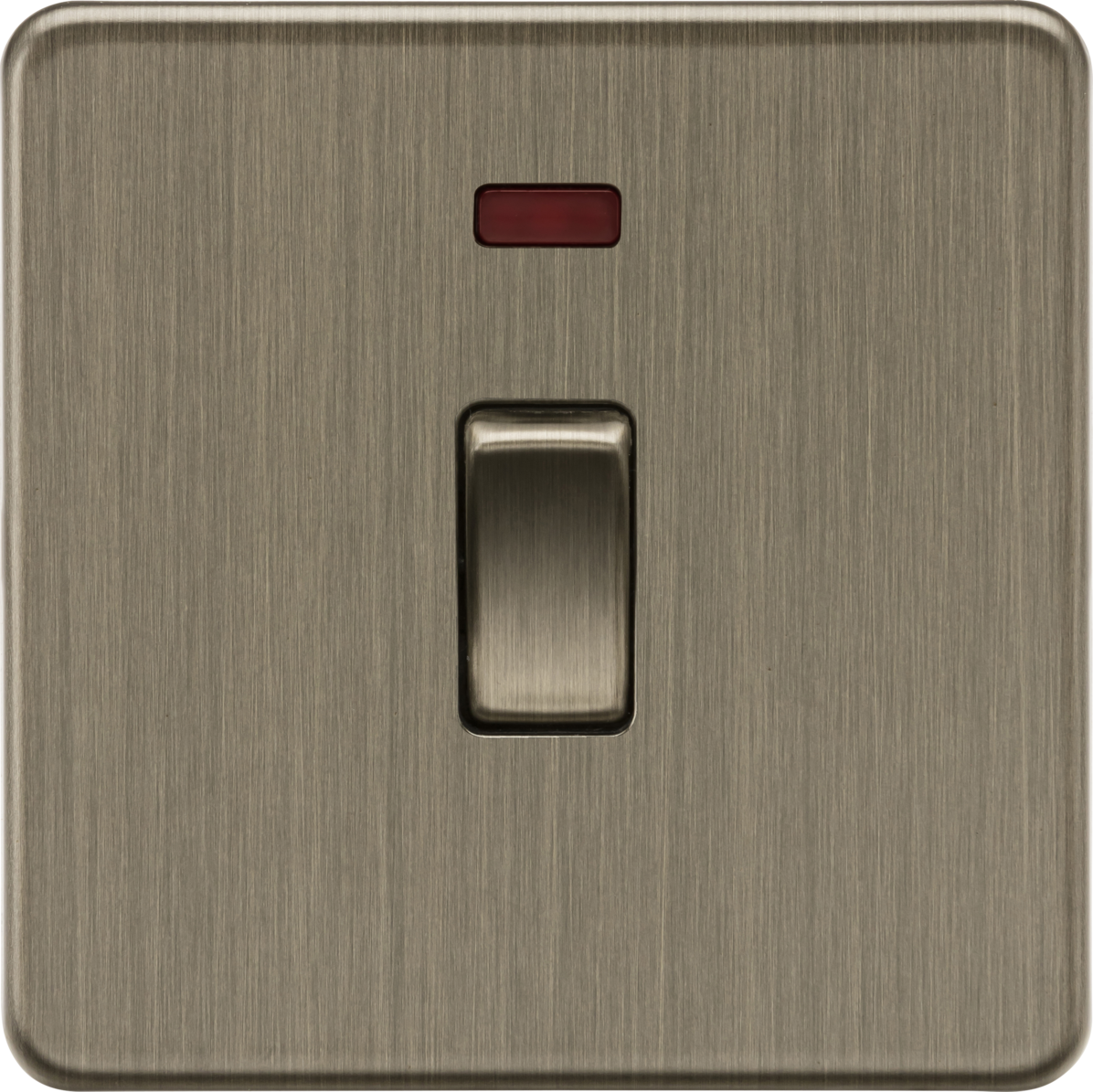 Knightsbridge | SF8341NAB | 20A 1G DP Switch with Neon | Antique Brass 1 Knightsbridge SF8341NAB 20A DP Neon Switch