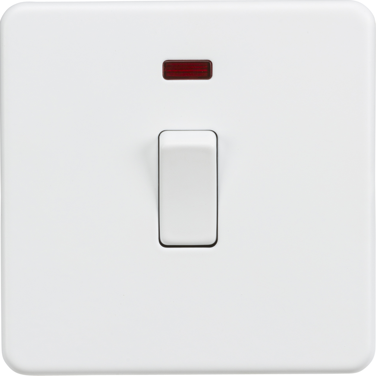 Knightsbridge | SF8341NMW | 20A 1G DP Switch with Neon | Matt White 1 Knightsbridge SF8341NMW 20A Switch