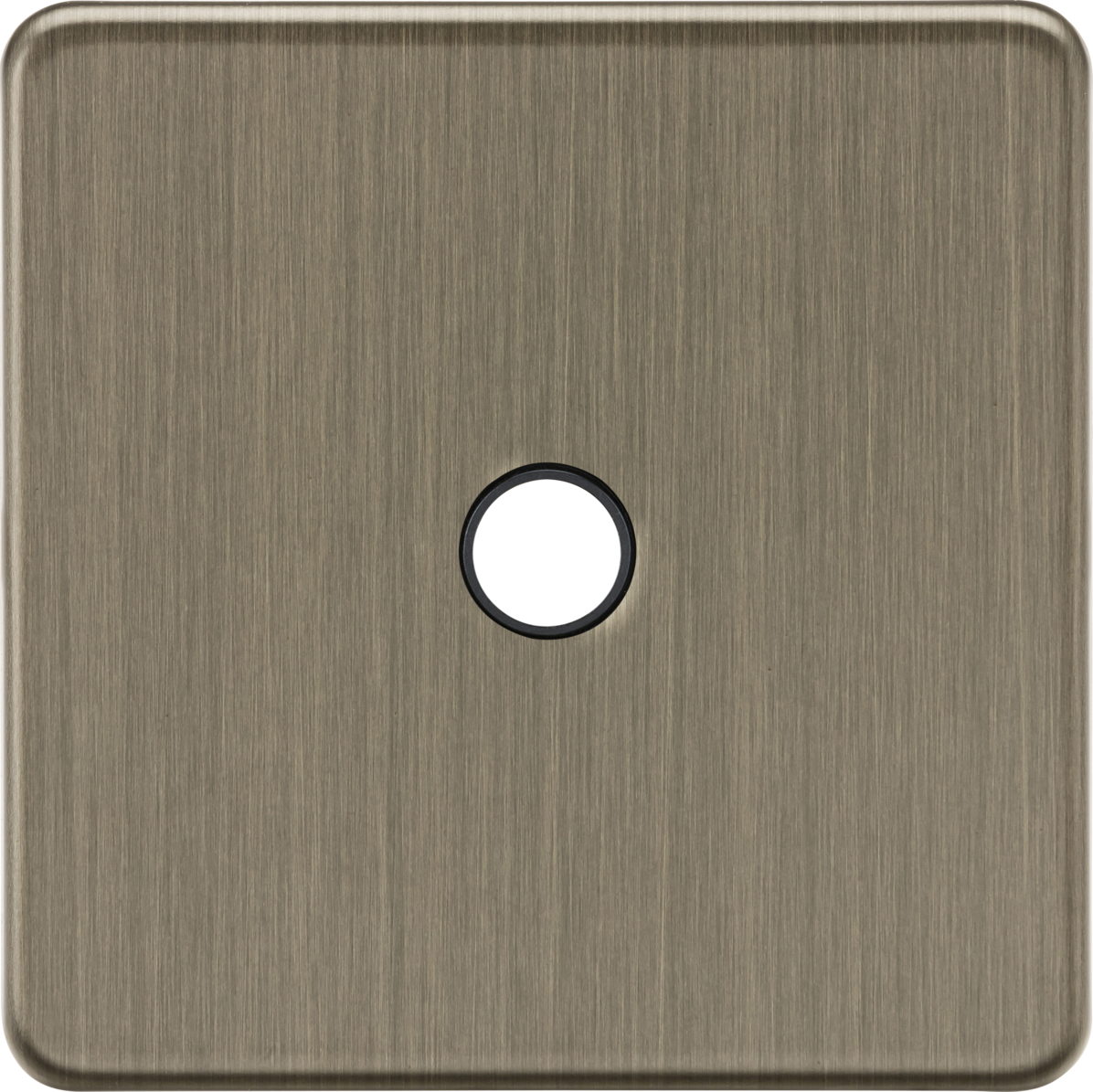 Knightsbridge | SF8342AB | 20A Flex Outlet Plate | Antique Brass 1 Knightsbridge SF8342AB Flex Outlet Plate