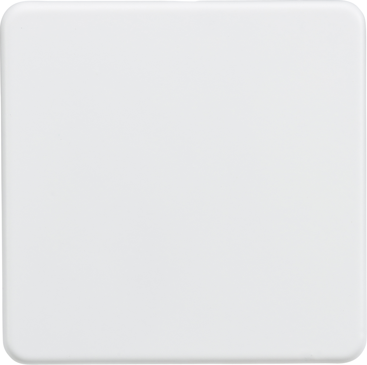Knightsbridge | SF8350MW | 1G Blanking Plate | Matt White 1 Knightsbridge SF8350MW Blanking Plate